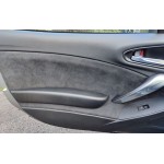 Alcantara door card inserts
