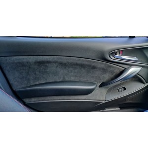 Alcantara door card inserts