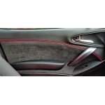 Alcantara door card inserts